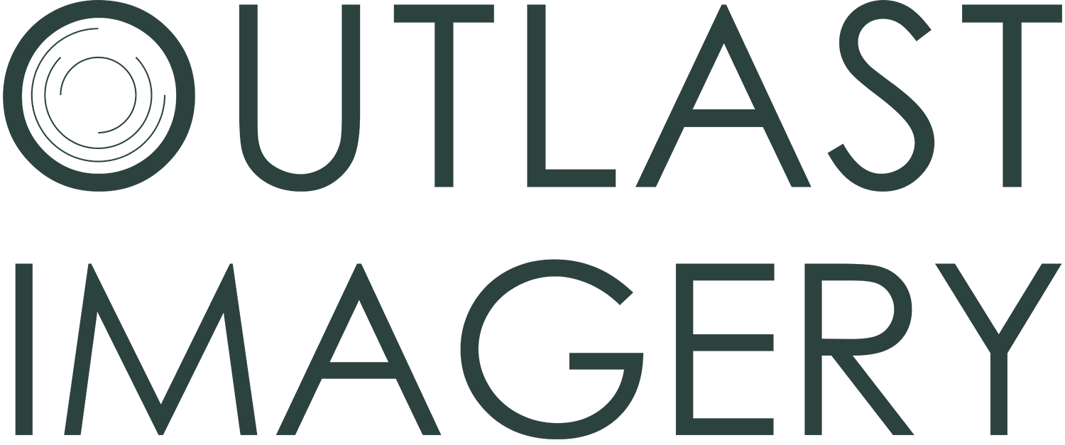 Outlast Imagery Stacked Logo Outlast Imagery logo